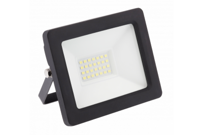G-TECH LED projektør 30W, 2400lm AC220-240V, 50/60 Hz, PF>0,9, RA>80, IP65, 120°, 6400K, sort 1208959191