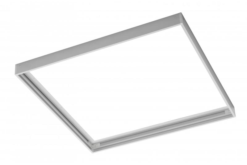 Ramme til overflademontage af LED-paneler 60x60cm (TYPU KING, PRINCE, INNOVO), uden skruer, hvid 1208959232