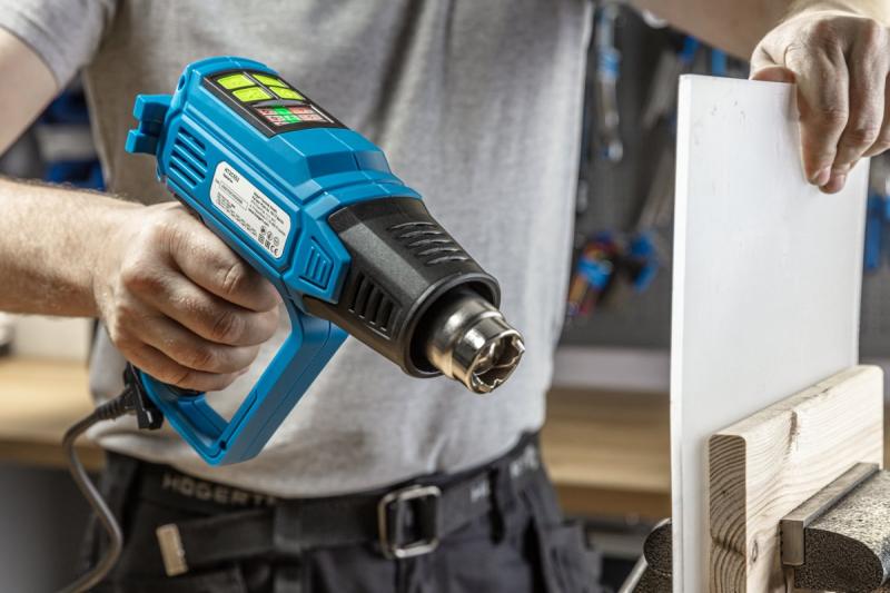 Hoegert LCD Digital Varmluftpistol 2000W 1208960197