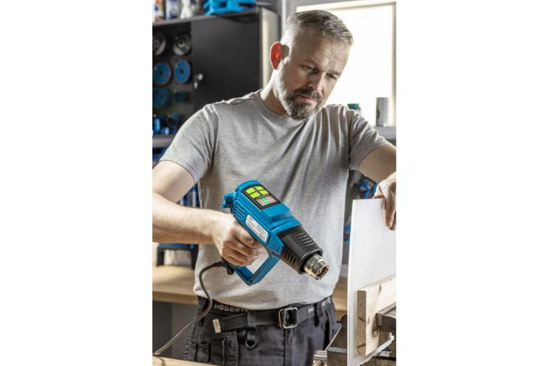 Hoegert LCD Digital Varmluftpistol 2000W 1208960197