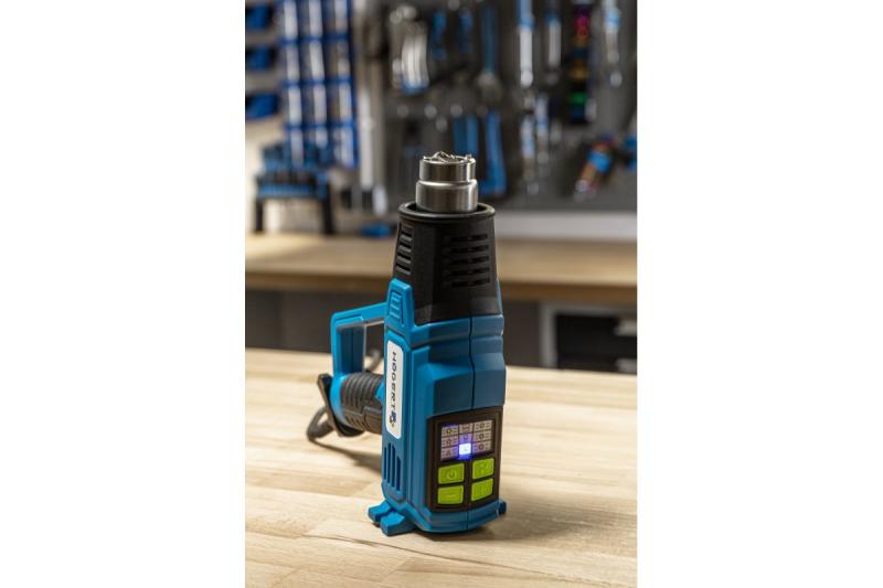 Hoegert LCD Digital Varmluftpistol 2000W 1208960197
