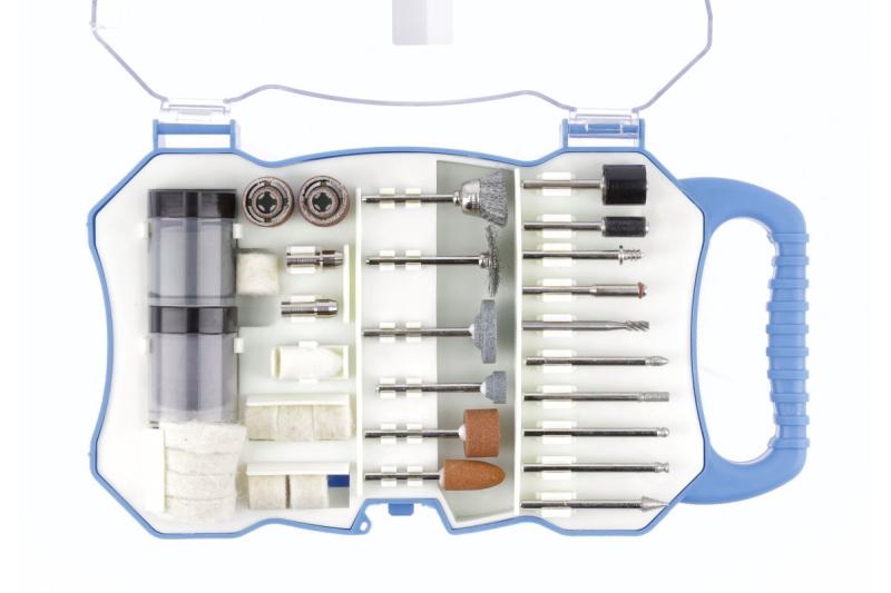 Hoegert Sæt med reservedele til mini slibemaskine, 71 dele. 1208960203