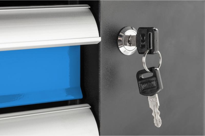 Hoegert Værktøjskasse med 7 skuffer og sidedør. 1208962009