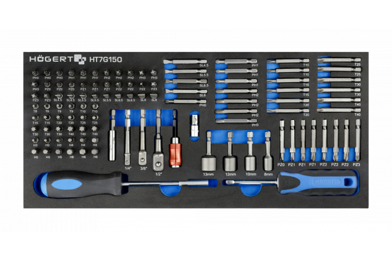Hoegert Bit sæt 107 stykker 1208962057