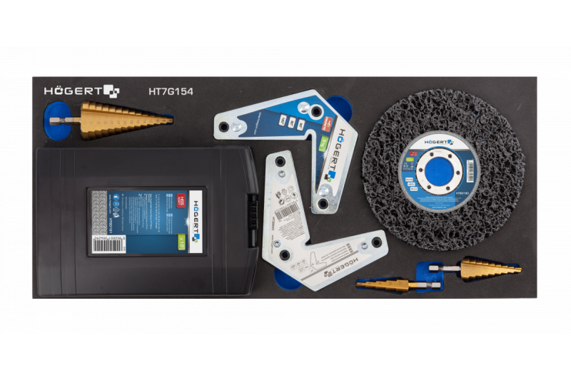 Hoegert Sæt af bor til metal 53 stykker. 1208962061