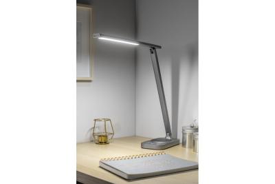 Decor Bureau Lamp Bressi 8W 450lm AC220-240V 3-CCT Trådløs Opladning USB PF>0,5 RA>80 Grå 1208962480