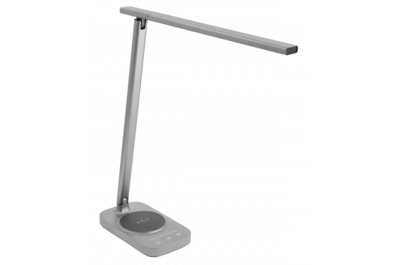 Decor Bureau Lamp Bressi 8W 450lm AC220-240V 3-CCT Trådløs Opladning USB PF>0,5 RA>80 Grå 1208962480