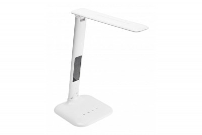 Decor Table lamp GALACTIC LED 5W 240lm AC220-240V 50/60Hz changeable colors (3000K 4000K 6000K) calendar alarm thermometer white body 1208962484