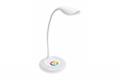 Decor Table lamp GALACTIC LED 5W 240lm 5V DC 4000K RGB base USB charging white body 1208962485