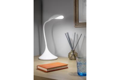 Decor Skrivebordslampe Halley 8 W 500 lm.AC220-240V 4000K PF>0.5 3-trins dæmpning PF>0.5 RA>80 hvid. 1208962488