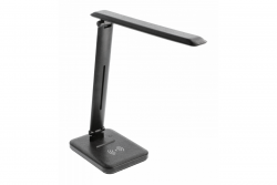 Decor IZUKA LED skrivebordslampe 6W 400lm AC220-240V 50/60Hz CCT induktiv oplader sort. 1208962497