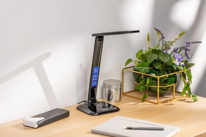 Dekor Bordlampe LINEAR 7W 420lm AC220-240V 3-CCT 5-trins dæmpning PF>0,5 RA>80 sort 1208962501