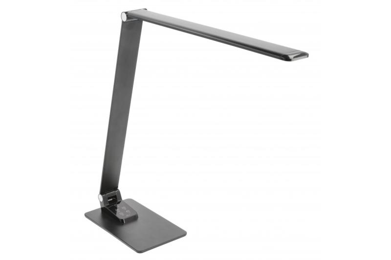 Dekor Skrivebordslampe Loneos 12W 700lm AC220-240V 3-CCT 5-trins dæmpning RA>80 USB sort 1208962502