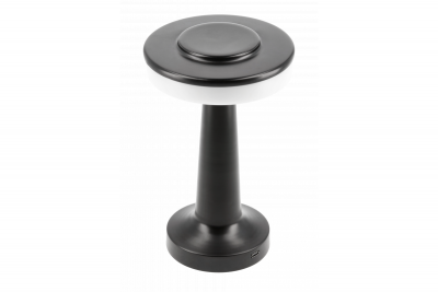 Decor Bordlampe Monum 3W 200lm DC 5V 1A 3000 K 3 grader. Dæmpbar med 1800 mAh batteri, sort. 1208962504