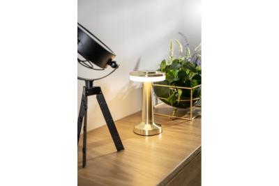 Dekor Monum Skrivebordslampe 3W 200lm DC 5V 1A 3000 K 3 stk Dæmpbar batteri 1800 mAh guld. 1208962505