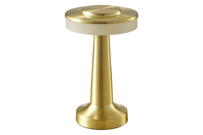 Dekor Monum Skrivebordslampe 3W 200lm DC 5V 1A 3000 K 3 stk Dæmpbar batteri 1800 mAh guld. 1208962505