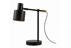 Dekor Bordlampe SELVIA II 5570 maks. 250V 50/60Hz 1*E14 maks. 25 W dia. 10 cm IP20 sort/guld. 1208962513