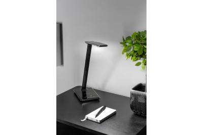 Dekor Bordlampe Tritton 6W 340lm AC220-240V 4-CCT Trådløs Opladning USB PF>0,5 RA>80 sort 1208962518