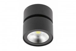 Dekorarmatur LED BIANCO 15W 1500lm AC220-240V 50/60 Hz PF> 0,5 Ra≥80 IP20 IK06.36° 4000K rund sort. 1208962668