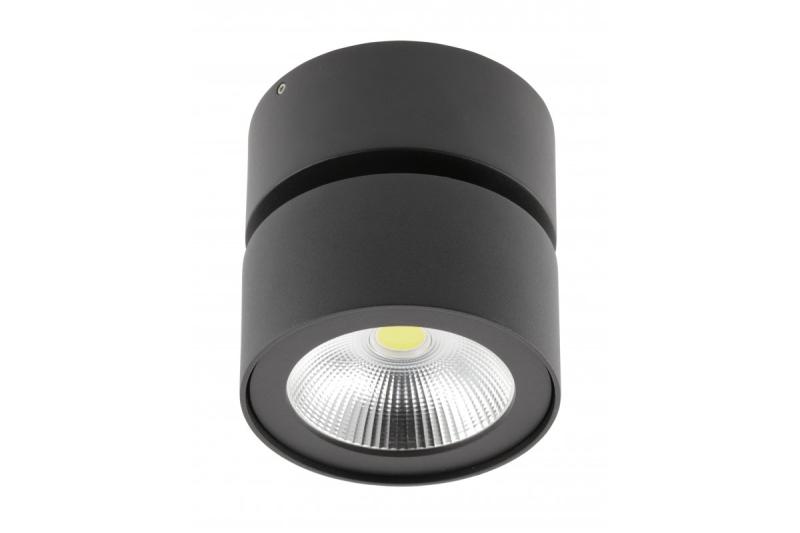 Dekorarmatur LED BIANCO 15W 1500lm AC220-240V 50/60 Hz PF> 0,5 Ra≥80 IP20 IK06.36° 4000K rund sort. 1208962668