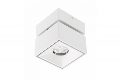 Dekor LED armatur BIANCO 8W 680lm AC220-240V 50/60 Hz PF>0,9 Ra≥80 IP20 IK06 36° 4000K firkantet hvid. 1208962669