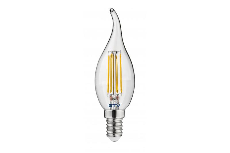 LED-lys, FILAMENT, C35L, 4000K, E14, 4W, 440Im, AC220-240V/ 50-60Hz, RA>80, 360° 1208962688