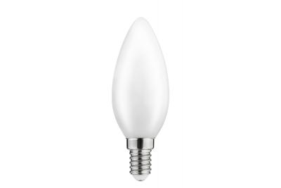 LED LYSKILDE, MÆLK FILAMENT, A-G, C35, 3000K, E14, 4,0W, AC220-240V, 360°, 420lm, 44mA 1208962693