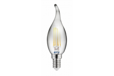 Dekorativt LED lys, FILAMENT, C35L, 27006, E14, 4W, 240lm, AC220-240V/ 50-60Hz, RA>80, 360° 1208962696