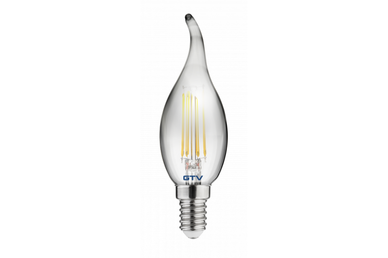 Dekorativt LED lys, FILAMENT, C35L, 27006, E14, 4W, 240lm, AC220-240V/ 50-60Hz, RA>80, 360° 1208962696
