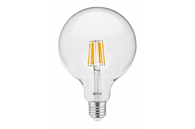 LED lys, FILAMENT, G125, 4000K, E27, 8W, 800lm, AC220-240V/ 50-60Hz, RA>80, 360° 1208962765