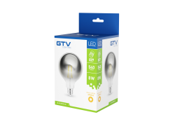 Dekorativt LED-lys, FILAMENT, G125, 27006, E27, 8W, 540lm, AC220-240V/ 50-60Hz, RA>80, 360° 1208962766