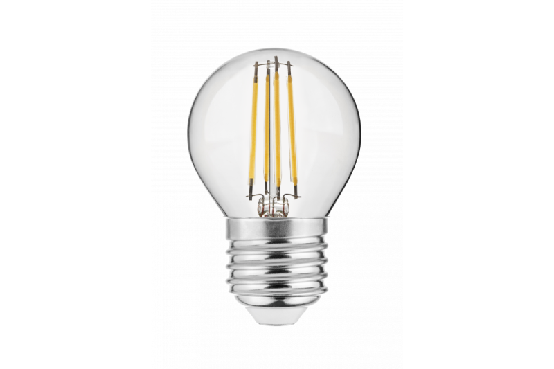 LED-lyskilde FILAMENT, 3000K, G45, E27, 4W, AC220-240V/50-60Hz, RA>80, 360°, 400lm, PF>0,5, 35mA 1208962776