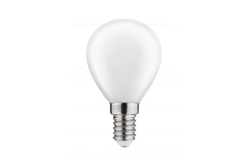 LED lys, SEMI-GENNEMSIGTIG FILAMENT, G45, 4000K, E14, 4W, 420lm, AC220-240V/50-60Hz, RA>80, 360° 1208962779