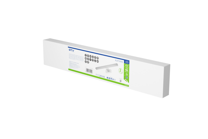 Decor Led-armatur Catania 600mm 12W AC220-240V 50/60Hz 4000K IP44 RA >80 960lm Krom. 1208962886