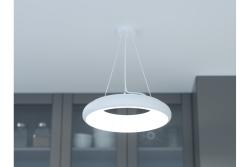 LED-decorarmatur LEON 35W 3200lm AC220-240V 50/60Hz 120° IP40 4000K ophængt/loft hvid. 1208962911