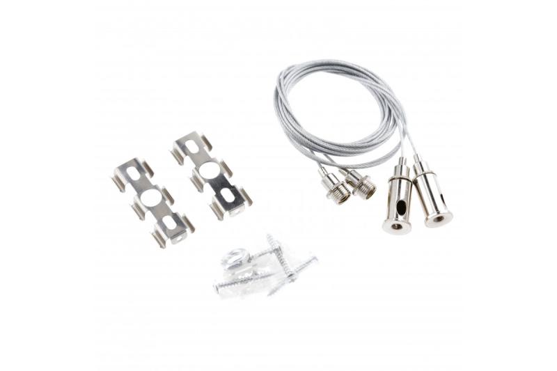 Decoreer LED-hængelampe LIVIA 40W 3600lm AC220-240V 50-60Hz 100° RA>80 IP20 AL/PC 4000K 120cm hvid. 1208962914