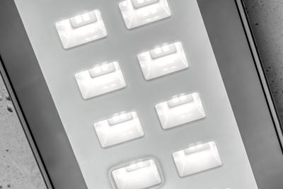 FixtureLED LUNAR, 40W, 4000lm, AC85-265V, IP66,60cm, 60°, RA> 80, PC / GLAS, 4000K 1208962942