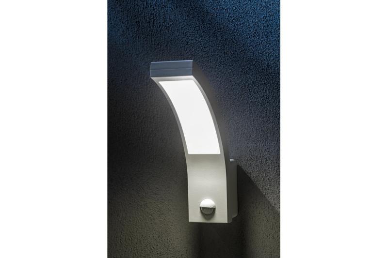 Decor LED fixture PARIS with motion sensor 10W 900lm IP54 AC220-240V 50/60Hz 140° 9m 4000K white 1208963095