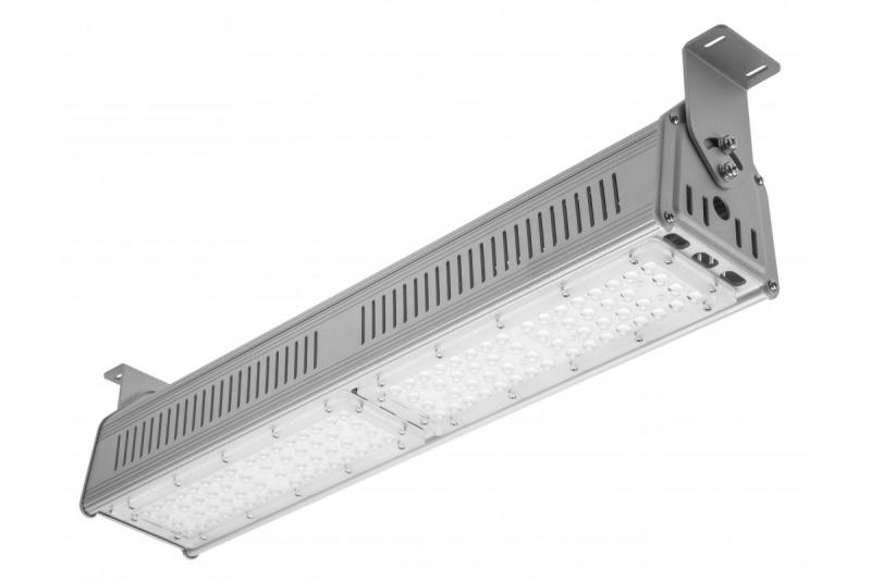 TEKSAS LED Highbay lampe, 100W, 12000lm, AC100-240V, 50/60Hz, IP 65, strålevinkel 60o, 4000K, grå 1208963207