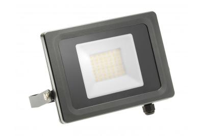 LED-projektør VIPER, 30W, 2700lm AC220-240V, 50/60 Hz, PF>0,9, RA>80, IP65, 120°, 4000K, grå 1208963240