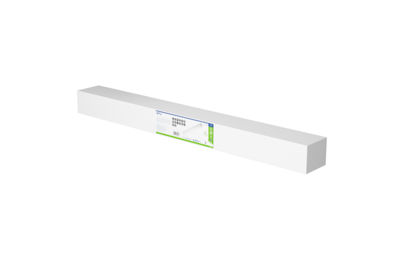 Decor Zita led-armatur med kontakt 600mm 15W AC220-240V 50/60Hz 4000K IP44 RA >80 1200lm Hvid 1208963291