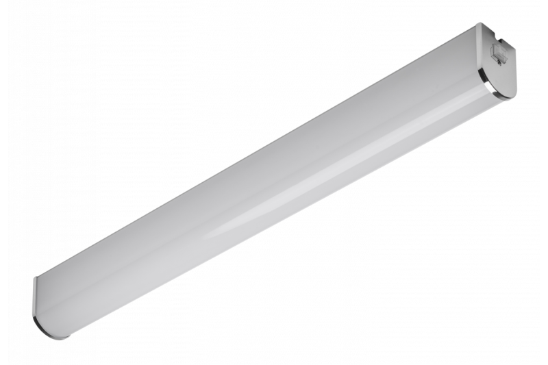 Decor Zita led-armatur med kontakt 600mm 15W AC220-240V 50/60Hz 4000K IP44 RA >80 1200lm Krom 1208963292