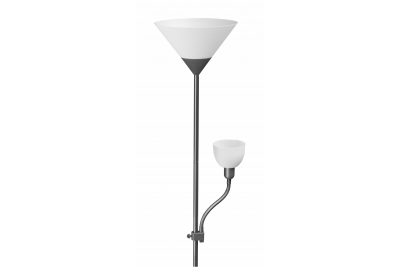Decor Gulvlampe BENFICA 2 max 60W - E27 max 40W - E14 AC220-240V 50/60Hz grå. 1208963347
