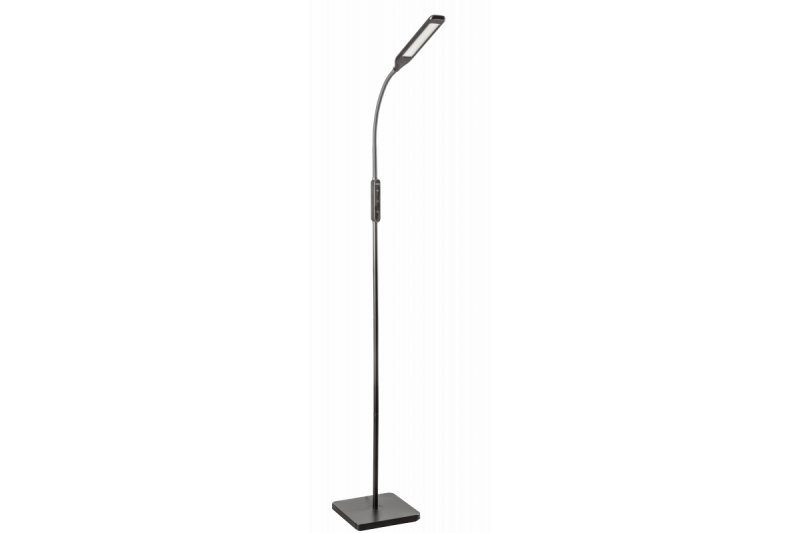 Decor Gulvlampe Vasalia 8W 450lm AC220-240V 4-CCT 5-trins dæmper timer45' PF>0,5 RA>80 Sort 1208963348