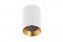 Dekor Loftarmatur AERO aluminium 70x100mm IP20 maks. 20W rund hvid. 1208963808