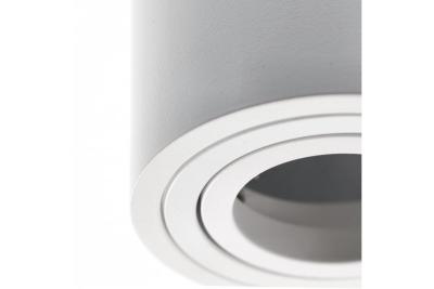 Dekor Loftarmatur AVEIRO DUO aluminium 160x80x85mm IP20 maks 20W*2 rund hvid. 1208963827