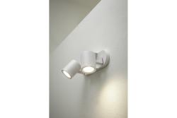 Dekor Loftlampe Armatur BLINK AC220-240V 50/60 Hz GU10 max. 20W*2 IP20 dobbelt hvid. 1208963843