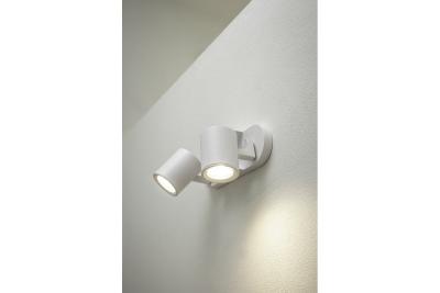 Dekor Loftlampe Armatur BLINK AC220-240V 50/60 Hz GU10 max. 20W*2 IP20 dobbelt hvid. 1208963843