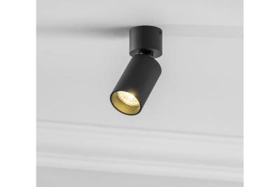 Dekor Loftarmatur FARGO MINI aluminium 56x150mm IP20 maks 20W rund sort. 1208963877