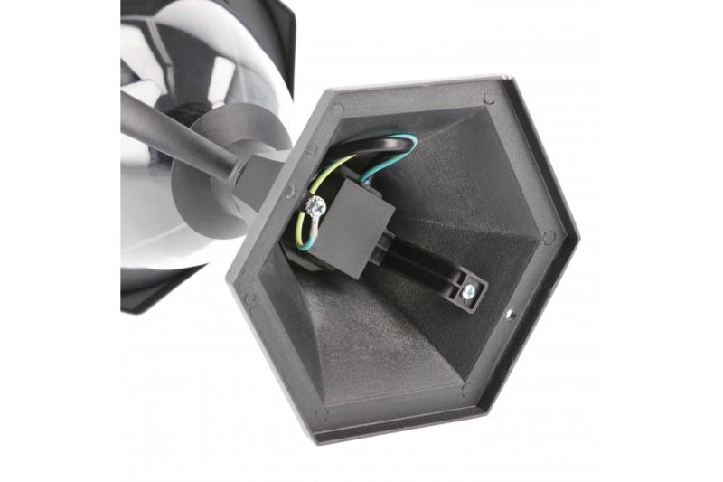 Dekor Havebelysning GRANDE-P 31 E27 MAX.60W IP54 AC220-240V 50-60Hz stolpe sort. 1208963886